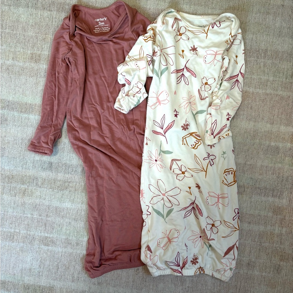 NWOT Carter’s Purely Soft Gowns